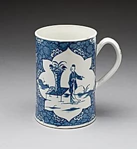 Mug by Worcester Porcelain Factory