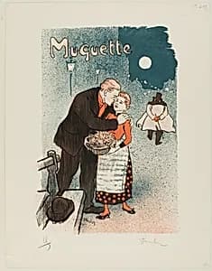 Muguette by Théophile-Alexandre Pierre Steinlen