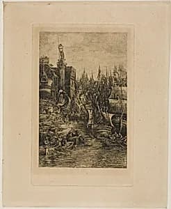 My Dream by Rodolphe Bresdin