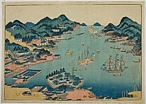 Nagasaki Harbor by Unknown Artist