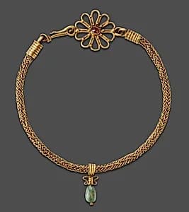 Necklace with Pendant by Ancient Roman