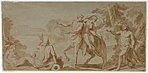Nessus, Deianeira and Hercules