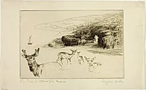 Newton Manor by Francis Seymour Haden