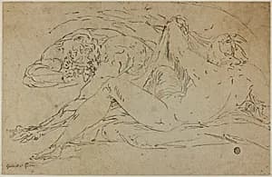 Nymph and Satyr