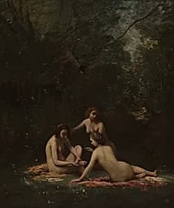 Nymphs Leaving the Bath