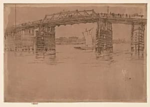 Old Battersea Bridge by James McNeill Whistler