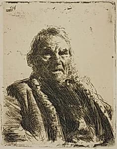 Old Soldier ("Prinsen") by Anders Zorn