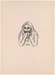 Omega's Eyes by Edvard Munch