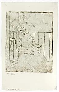 On the Balcony by Mary Cassatt
