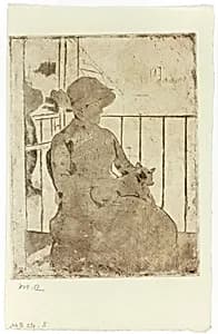 On the Balcony by Mary Cassatt