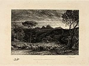 Opening the Fold by Samuel Palmer