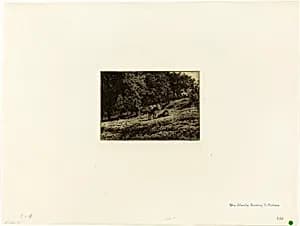 Orchard by Charles Émile Jacque