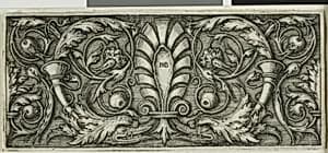 Ornament with a Palmette by Hans Sebald Beham