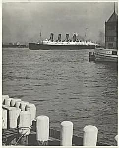 Outward Bound, The Mauretania by Alfred Stieglitz