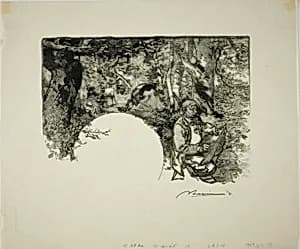 Painters by Louis Auguste Lepère