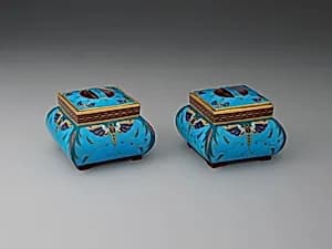 Pair of Boxes by Christopher Dresser