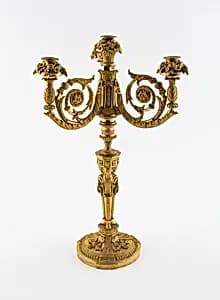 Pair of Candelabra by In the manner of Pierre Gouthière