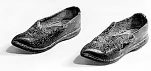 Pair of Childs Shoes by Unknown
