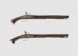 Pair of Flintlock Pistols by Unknown
