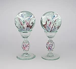 Pair of Mantel Ornaments by Artist unknown