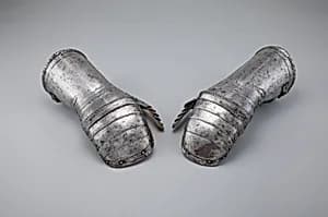 Pair of Mitten Gauntlets by Unknown