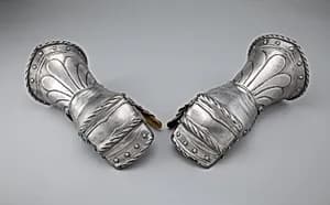 Pair of Mitten Gauntlets by Unknown
