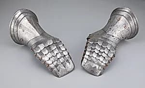 Pair of Mitten Gauntlets by Unknown
