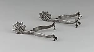 Pair of Rowel Spurs by Unknown