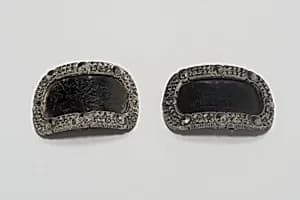 Pair of Shoe Buckles by Unknown