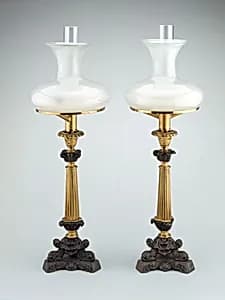Pair of Sinumbra Lamps by Cornelius and Company