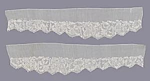 Pair of Sleeve Ruffles by Unknown