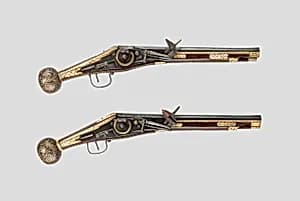 Pair of Wheellock Pistols by Unknown