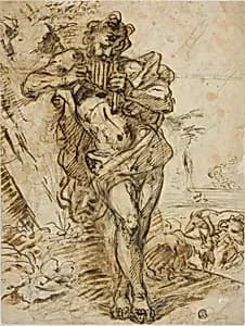 Portrait of Follower of Giovanni Benedetto Castiglione