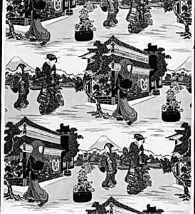 Panel (Furnishing Fabric) by Utagawa Kunisada I (Toyokuni III)