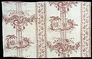 Panel (Furnishing Fabric) by Jean Baptiste Pillement