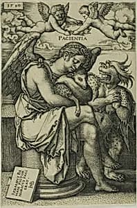 Patience by Hans Sebald Beham