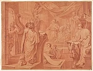 Paul Before Felix by William Hogarth