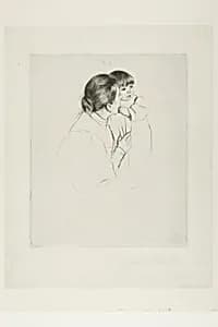Peasant Mother and Child by Mary Cassatt