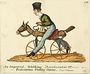 Pedestrian Hobby Horse by J. Lewis Marks