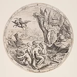 Perseus Liberating Andromeda by Jacques de Gheyn, II
