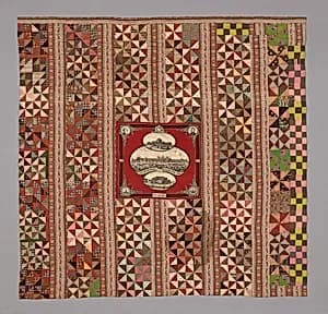 Philadelphia Centennial Exhibition Quilt by Unknown