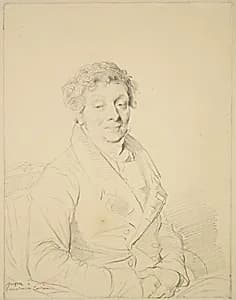 Pierre Alexandre Tardieu by Jean Auguste Dominique Ingres