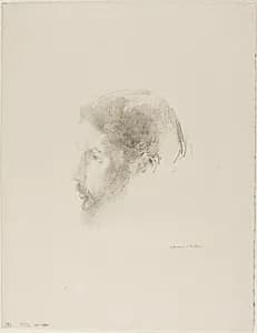 Pierre Bonnard by Odilon Redon