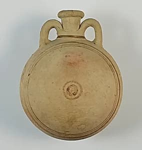 Pilgrim Bottle by Ancient Egyptian