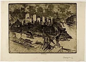 Pittsburgh, No.3 by Joseph Pennell