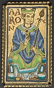 Plaque with Aaron by Unknown
