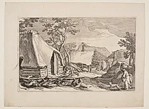 Plate 18, from Landscapes with Farmhouses