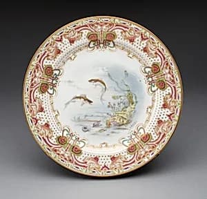 Plate by Théodore Haviland
