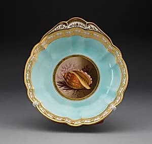 Plate by Worcester Porcelain Factory
