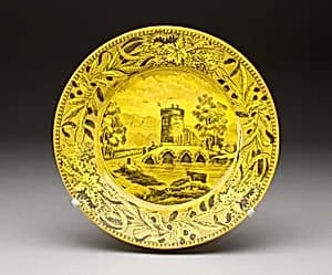 Plate by Montereau Pottery